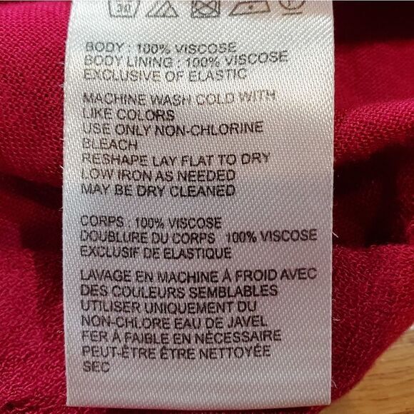 🔹️NWT Urban Outfitters Raspberry Off Shoulder Ruched Front Dress Size 0 - Picture 10 of 11